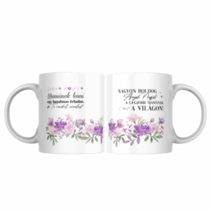 Anyák Napi Bögre – Szívből Jövő Köszönet!