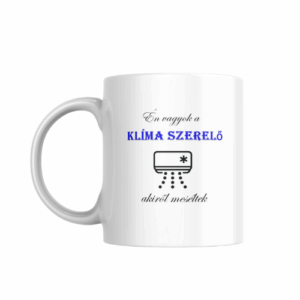 Klímaszerelő Bögre – Aki Megmenti a Nyarat!