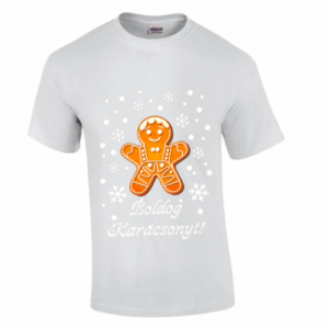 Mézeskalács Karácsonyi Póló – Cukor és Ünnepi Hangulat!